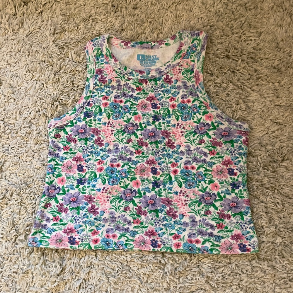 Big Bud Press Vintage Wallpaper Floral Tank